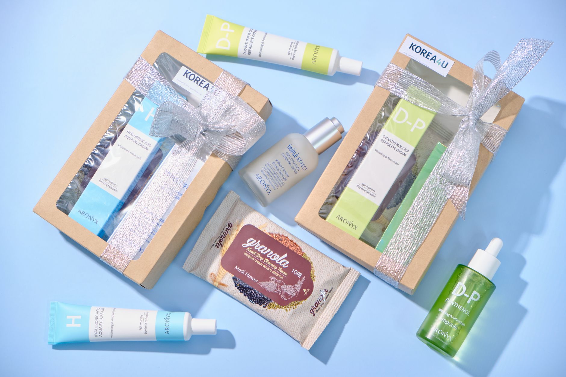 Kits de produtos de catálogo organizados para revenda